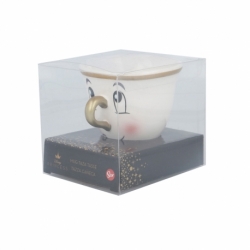 TAZA CERAMICA 3D 190 ML EN CAJA REGALO CHIP LA BELLA Y LA BESTIA