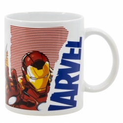 TAZA CERAMICA 325 ML EN CAJA REGALO AVENGERS COMIC HEROES