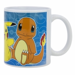 TAZA CERAMICA SUBLIMACION 325 ML EN CAJA DE REGALO POKEMON VARIOS PERSONAJES DESIGN 3