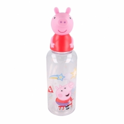 BOTELLA FIGURITA 3D 560 ML PEPPA PIG