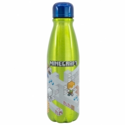 BOTELLA ALUMINIO INFANTIL 600 ML MINECRAFT ISOMETRIC