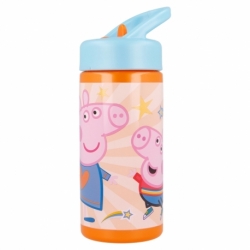 BOTELLA PP PLAYGROUND 410 ML PEPPA PIG KINDNESS COUNTS