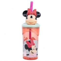 VASO FIGURITA 3D 360 ML MINNIE MOUSE BEING MORE MINNIE