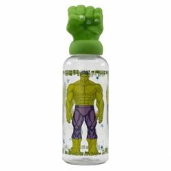 BOTELLA FIGURITA 3D 560 ML AVENGERS INVINCIBLE FORCE HULK