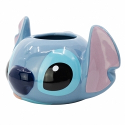 TAZA CERAMICA 3D 375 ML EN CAJA REGALO STITCH