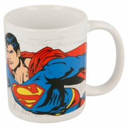 TAZA CERAMICA SB 325 ML EN CAJA SUPERMAN CITY