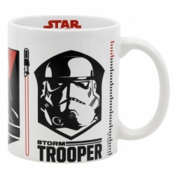 TAZA CERAMICA SB 325 ML EN CAJA STAR WARS EMPIRE ICONS