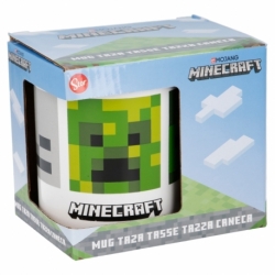 TAZA CERAMICA 325 ML EN CAJA REGALO MINECRAFT