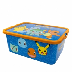 CAJA CLICK 13 L POKEMON ROCK