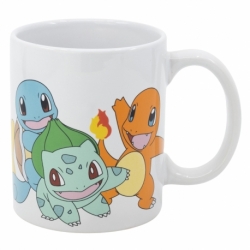 TAZA CERAMICA 325 ML EN CAJA REGALO POKEMON 4 DANCERS  DNLS