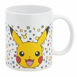 TAZA CERAMICA SB 325 ML EN CAJA POKEMON CONFETTI