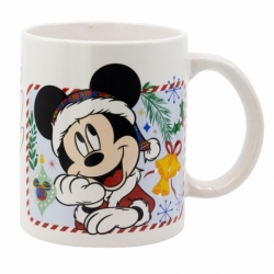 TAZA CERAMICA SB 325 ML EN CAJA MICKEY CHRISTMAS DNLS