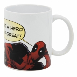 TAZA CERAMICA SB 325 ML EN CAJA DEADPOOL