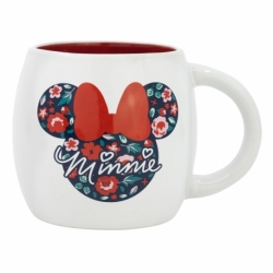 TAZA CERAMICA GLOBE 380 ML EN CAJA REGALO MINNIE MOUSE GARDENING