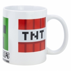 TAZA CERAMICA SB 325 ML EN CAJA MINECRAFT ADAPTATION