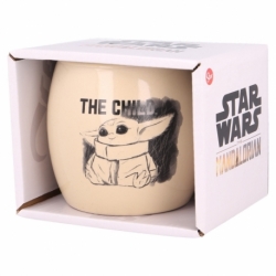 TAZA CERAMICA GLOBE 380 ML EN CAJA REGALO THE CHILD MANDALORIAN