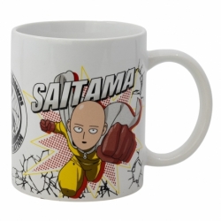 TAZA CERAMICA SB 325 ML EN CAJA ONE PUNCH MAN