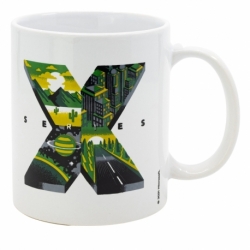 TAZA CERAMICA SB 325 ML EN CAJA XBOX