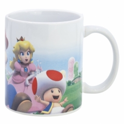 TAZA CERAMICA SB 325 ML EN CAJA SUPER MARIO II