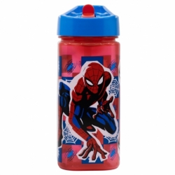 BOTELLA SQUARE 510 ML SPIDERMAN ARACHNID GRID