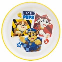 PLATO ANTIDESLIZANTE PREMIUM BICOLOR PAW PATROL BOY RESCUE PUPS