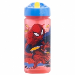 BOTELLA SQUARE 510 ML SPIDERMAN MOVING TARGET